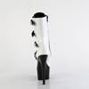 Pleaser - ADORE1046TT Plattformstiefel, Poledance Schuhe - Weiß/Schwarz Product image